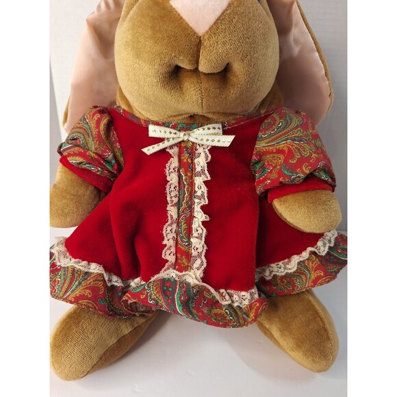 EUC Vintage 1985 Velveteen Rabbit Plush 13" Bunny Rabbit Floppy Ears Toys R Us - Picture 7 of 11